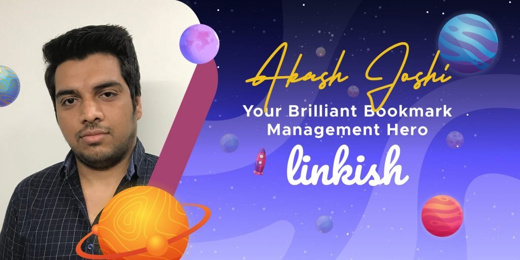 Akash Joshi – Your Bookmark Management Hero