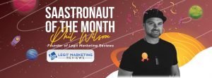Phil Wilson - Our Fifth Saastronaut Of The Month